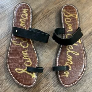 Sam Edelman toe loop sandals.  Worn once!  12M